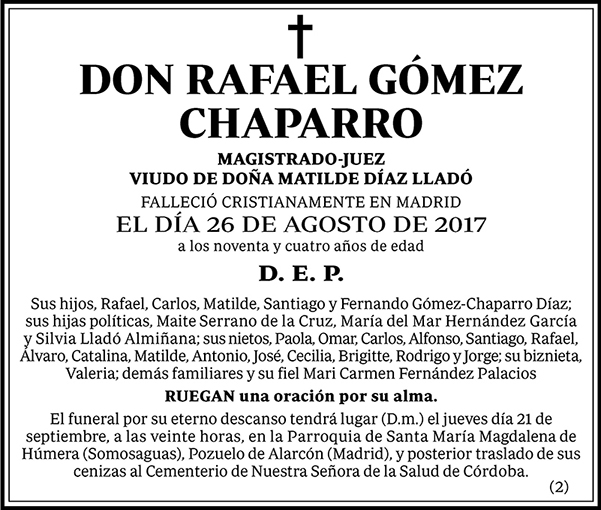 Rafael Gómez Chaparro
